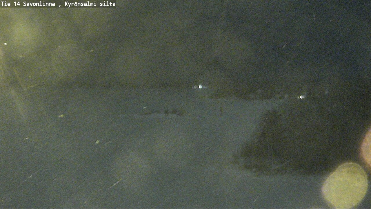Weather Camera Image Väg 14 Nyslott, Kyrönsalmi, Savonlinna, Etelä-Savo