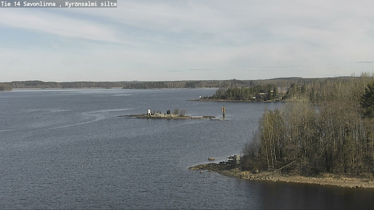 Weather Camera Image Väg 14 Nyslott, Kyrönsalmi, Savonlinna, Etelä-Savo
