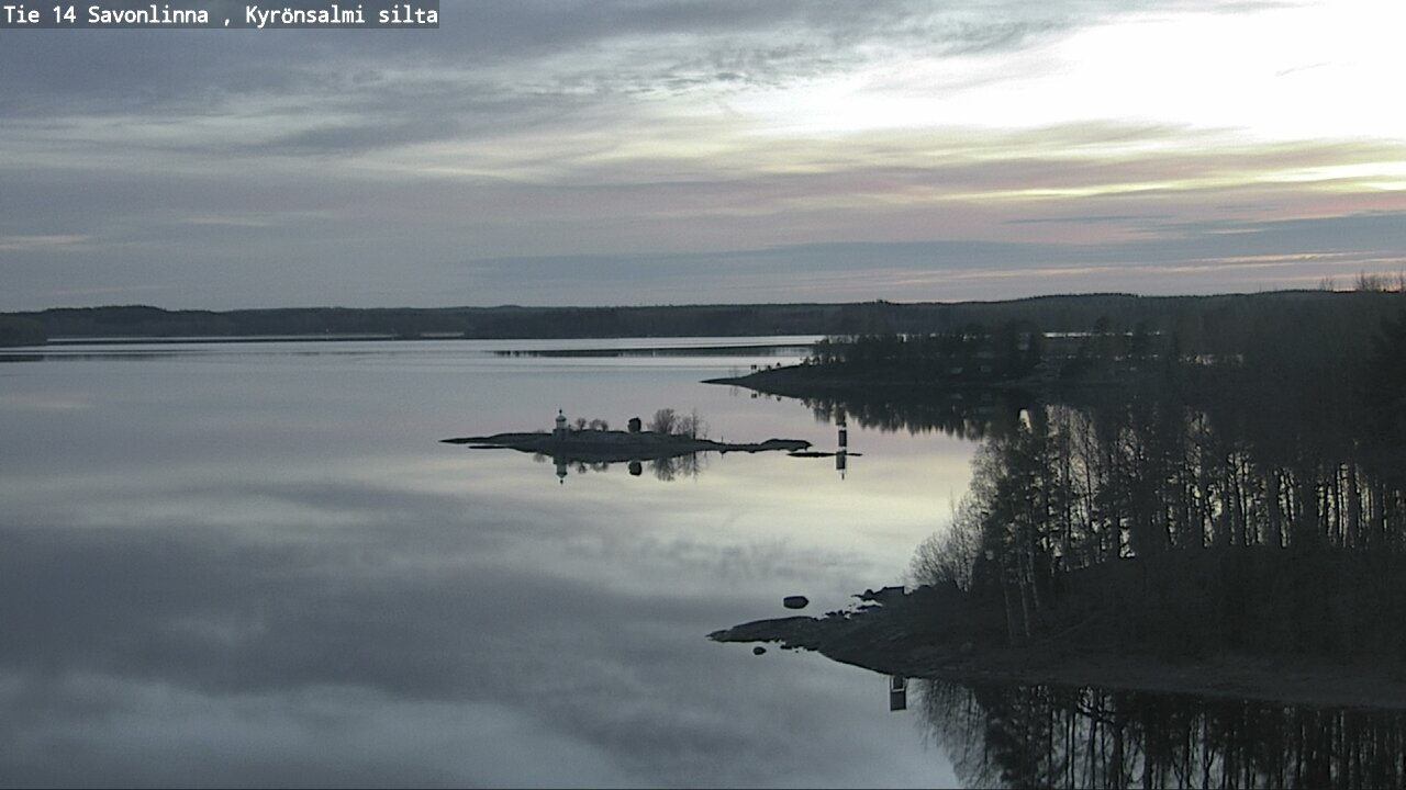 Weather Camera Image Väg 14 Nyslott, Kyrönsalmi, Savonlinna, Etelä-Savo