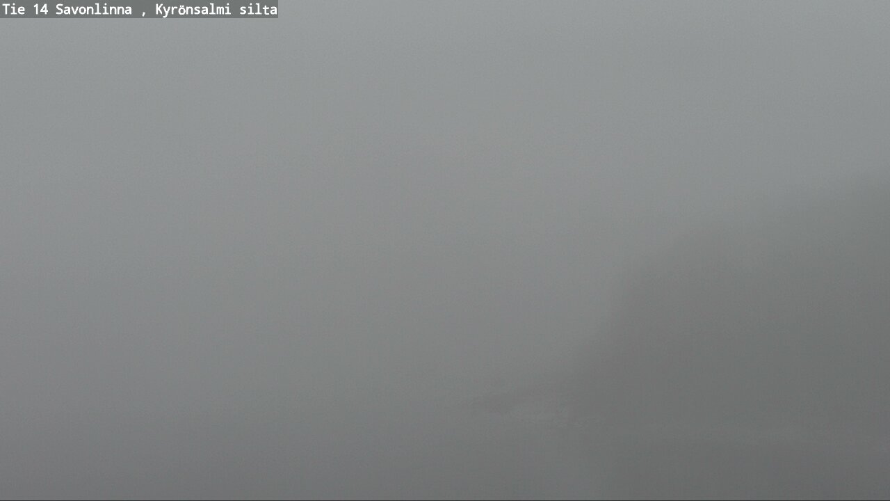 Weather Camera Image Väg 14 Nyslott, Kyrönsalmi, Savonlinna, Etelä-Savo