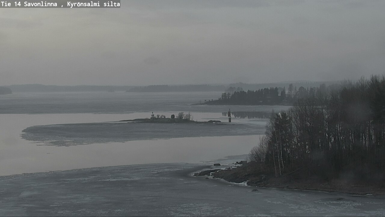 Weather Camera Image Road 14 Savonlinna, Kyrönsalmi, Savonlinna, Etelä-Savo