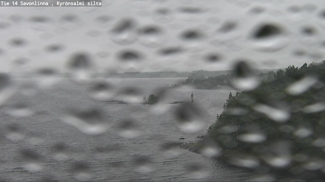 Weather Camera Image Väg 14 Nyslott, Kyrönsalmi, Savonlinna, Etelä-Savo
