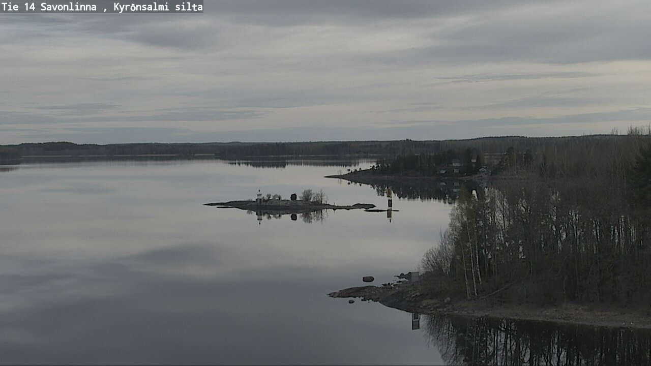 Weather Camera Image Väg 14 Nyslott, Kyrönsalmi, Savonlinna, Etelä-Savo