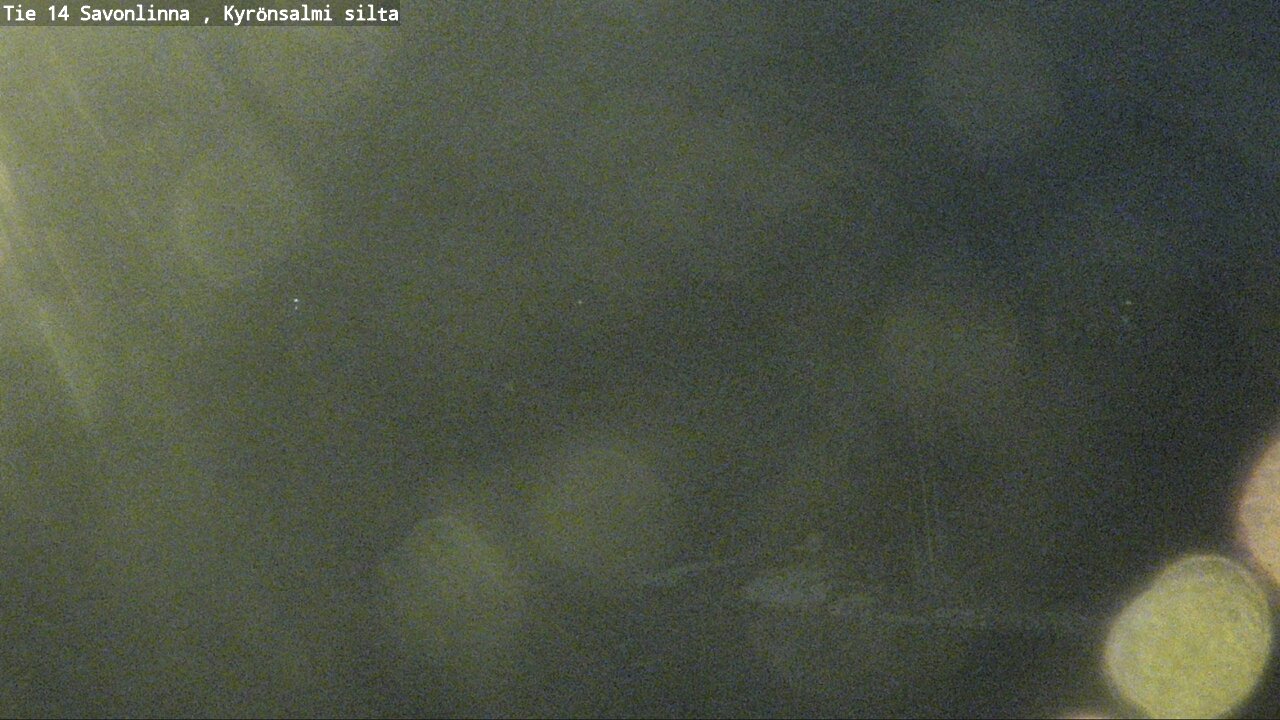 Weather Camera Image Väg 14 Nyslott, Kyrönsalmi, Savonlinna, Etelä-Savo