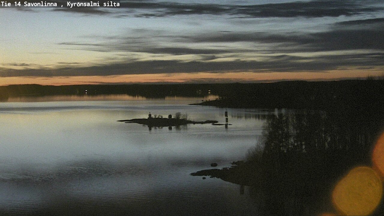Weather Camera Image Väg 14 Nyslott, Kyrönsalmi, Savonlinna, Etelä-Savo