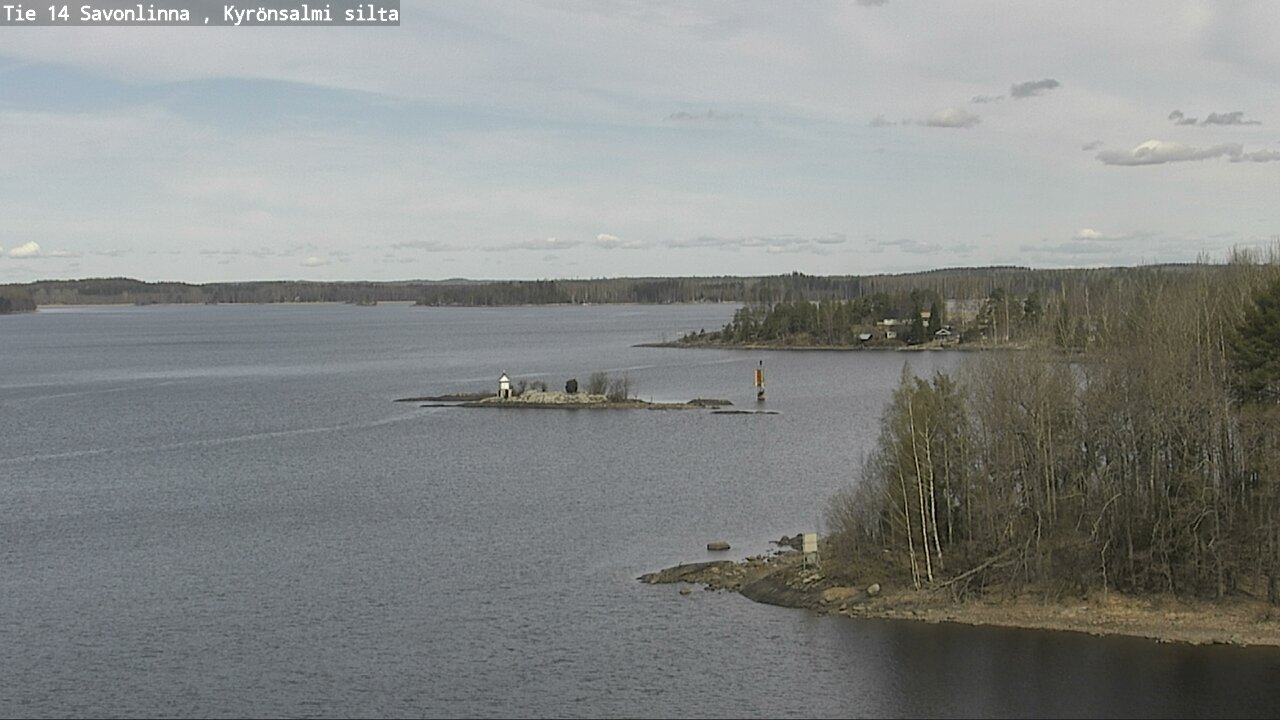Weather Camera Image Väg 14 Nyslott, Kyrönsalmi, Savonlinna, Etelä-Savo