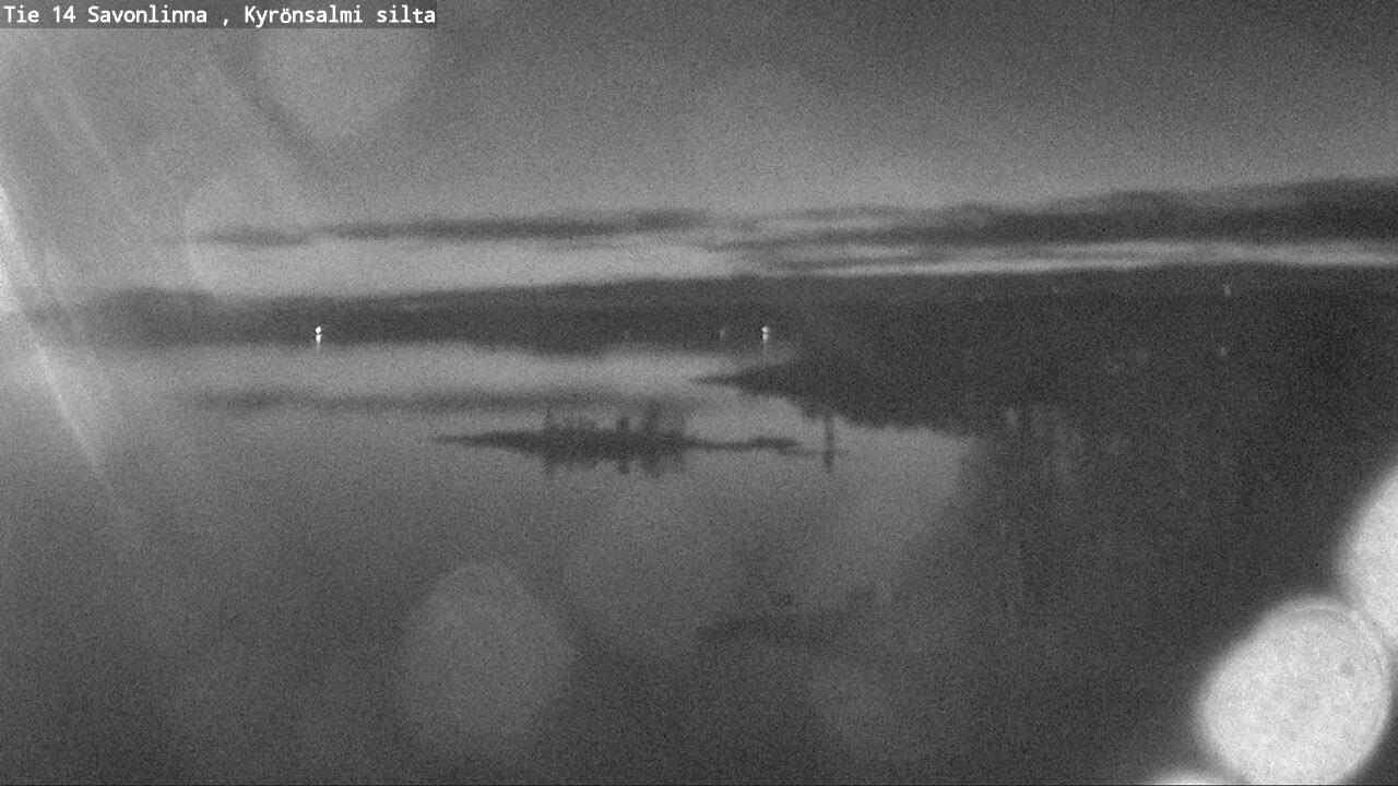 Weather Camera Image Väg 14 Nyslott, Kyrönsalmi, Savonlinna, Etelä-Savo
