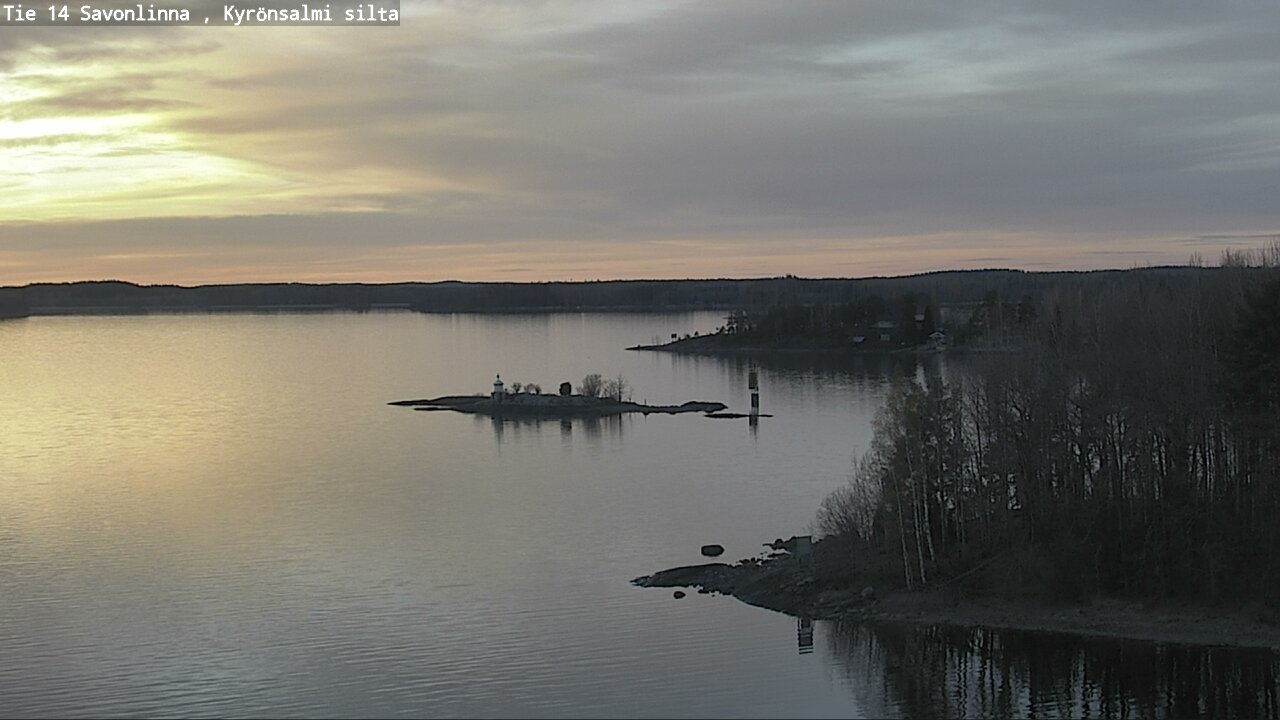 Weather Camera Image Väg 14 Nyslott, Kyrönsalmi, Savonlinna, Etelä-Savo