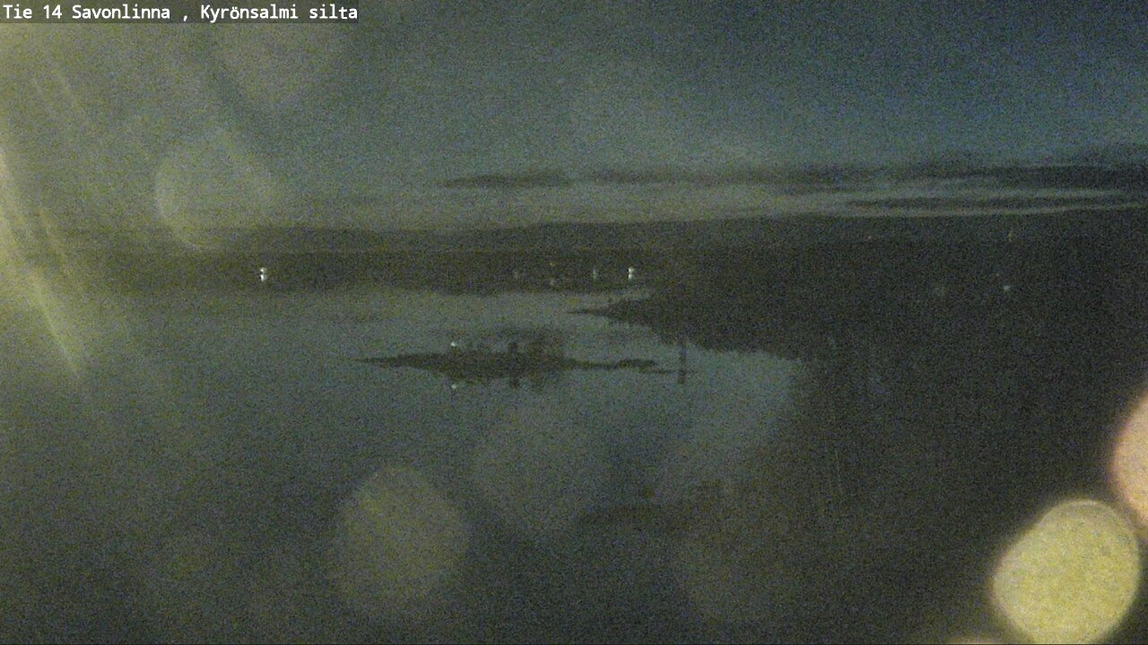 Weather Camera Image Väg 14 Nyslott, Kyrönsalmi, Savonlinna, Etelä-Savo