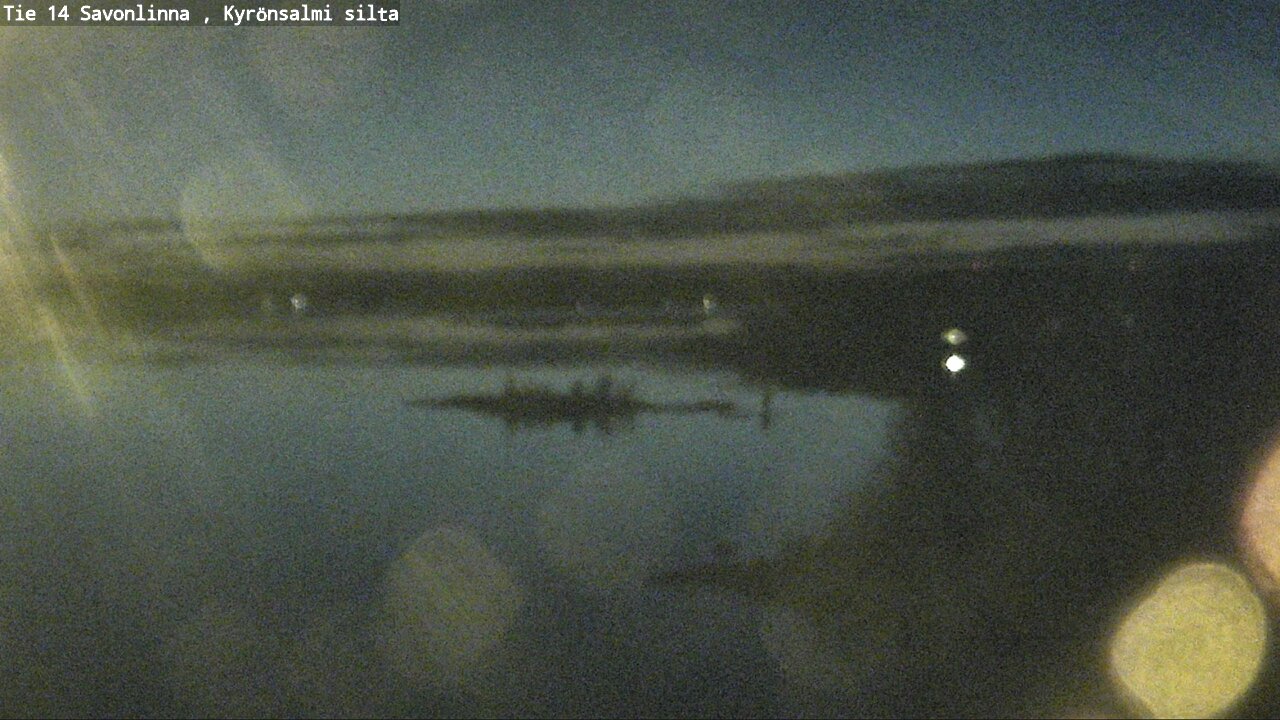 Weather Camera Image Väg 14 Nyslott, Kyrönsalmi, Savonlinna, Etelä-Savo