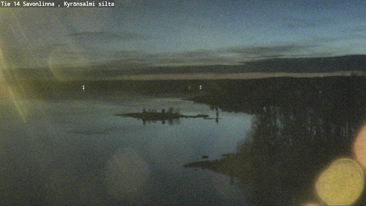 Weather Camera Image Väg 14 Nyslott, Kyrönsalmi, Savonlinna, Etelä-Savo