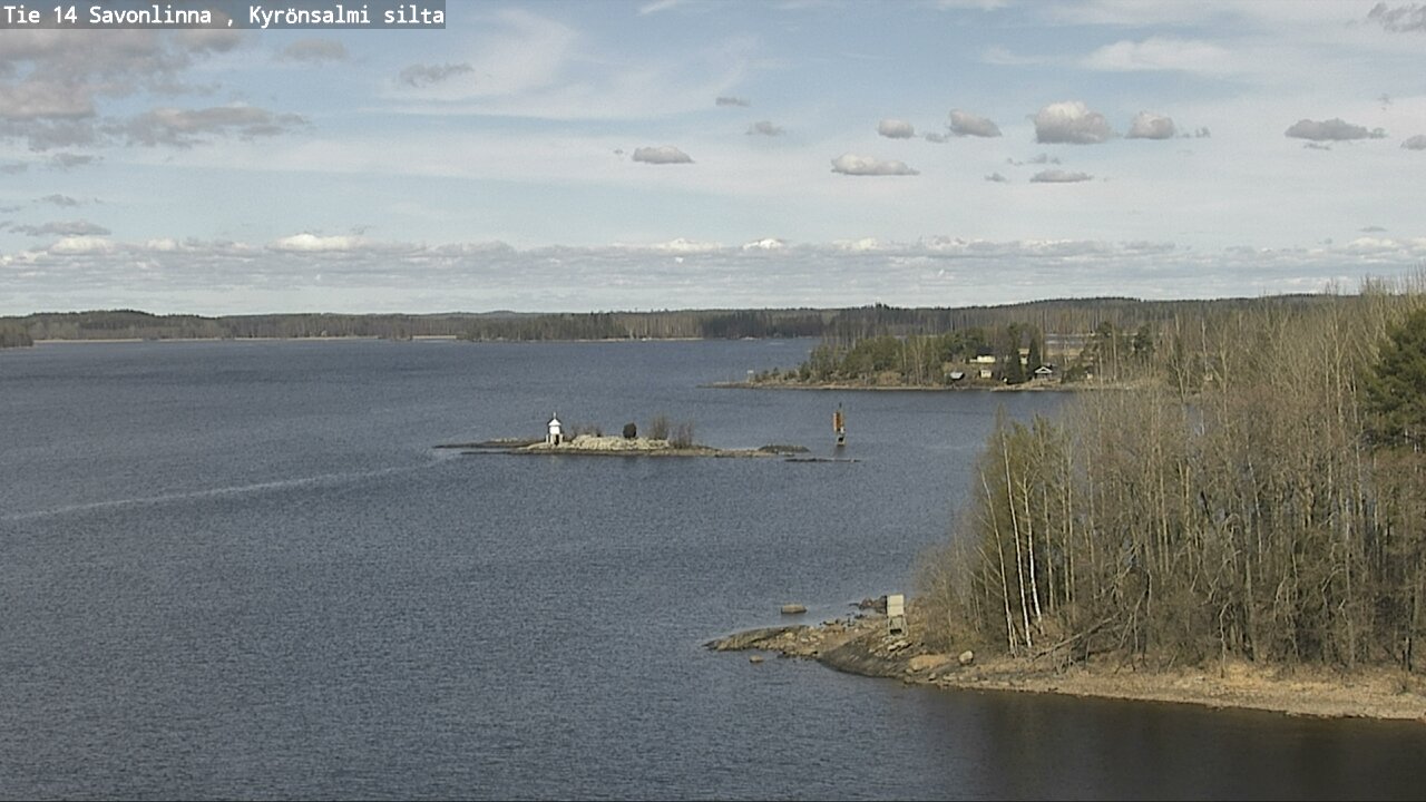 Weather Camera Image Väg 14 Nyslott, Kyrönsalmi, Savonlinna, Etelä-Savo
