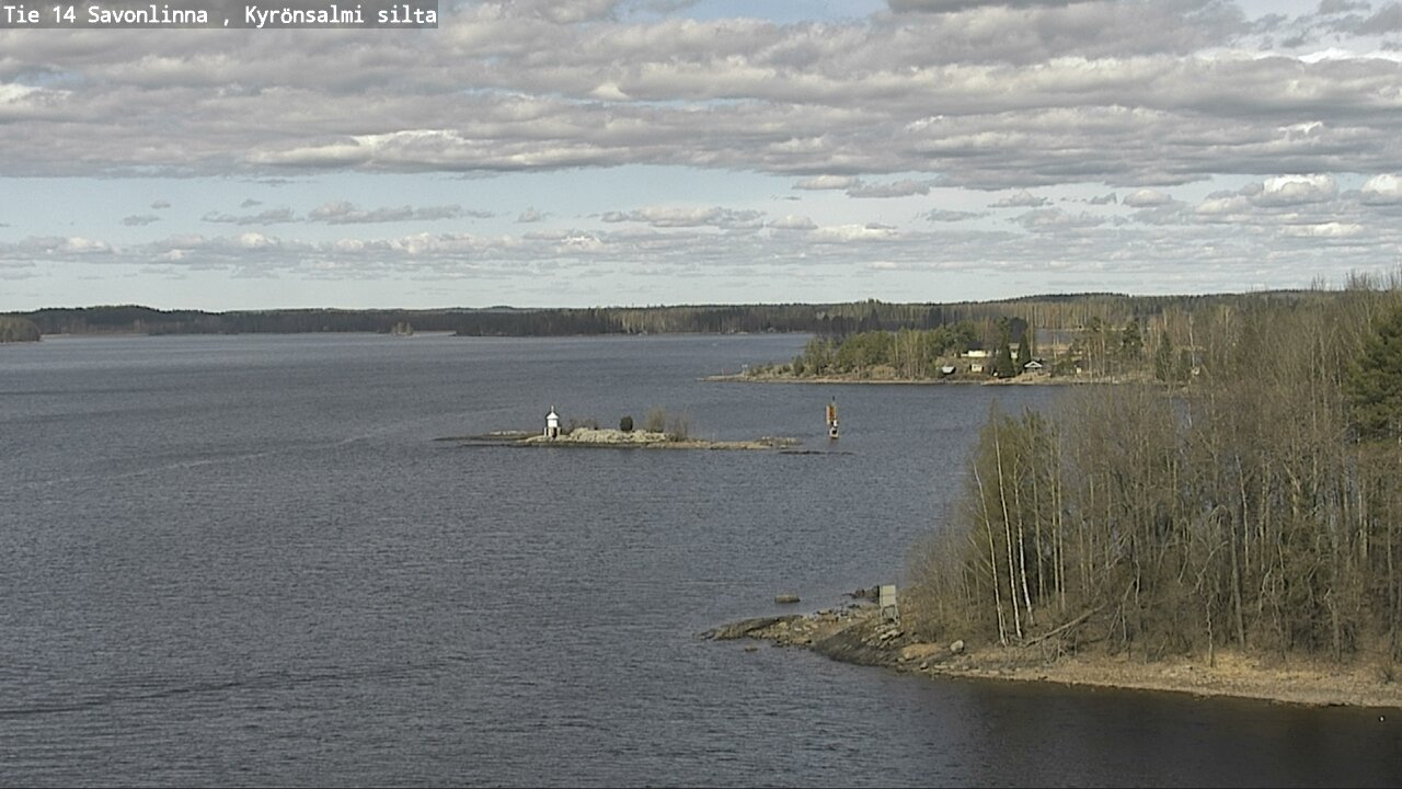 Weather Camera Image Väg 14 Nyslott, Kyrönsalmi, Savonlinna, Etelä-Savo