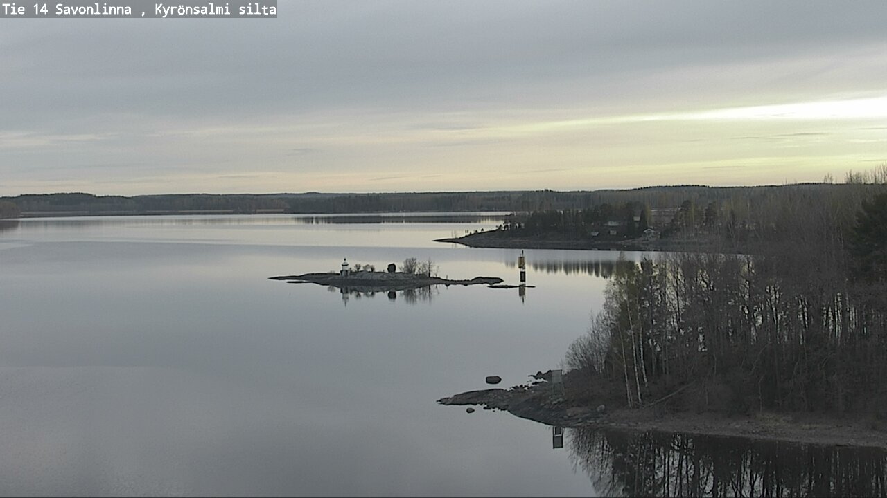 Weather Camera Image Väg 14 Nyslott, Kyrönsalmi, Savonlinna, Etelä-Savo