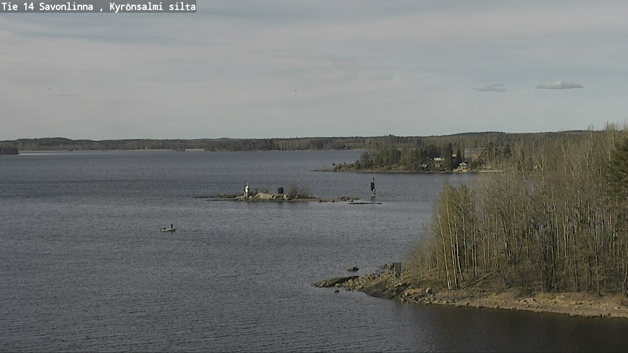 Weather Camera Image Väg 14 Nyslott, Kyrönsalmi, Savonlinna, Etelä-Savo