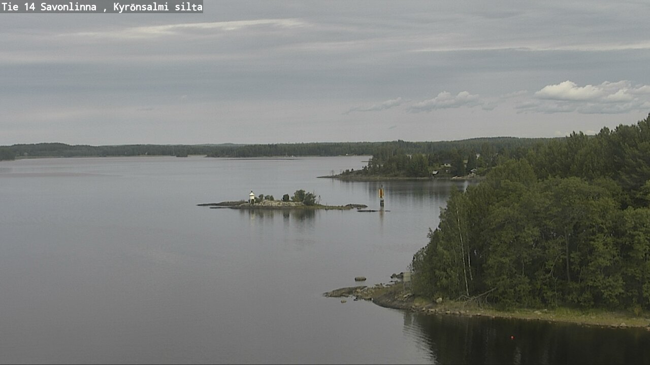 Weather Camera Image Väg 14 Nyslott, Kyrönsalmi, Savonlinna, Etelä-Savo