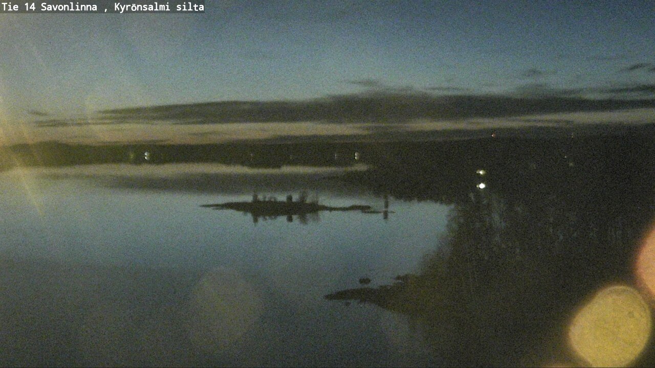 Weather Camera Image Väg 14 Nyslott, Kyrönsalmi, Savonlinna, Etelä-Savo