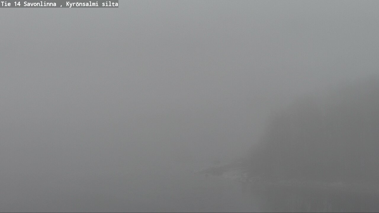Weather Camera Image Väg 14 Nyslott, Kyrönsalmi, Savonlinna, Etelä-Savo