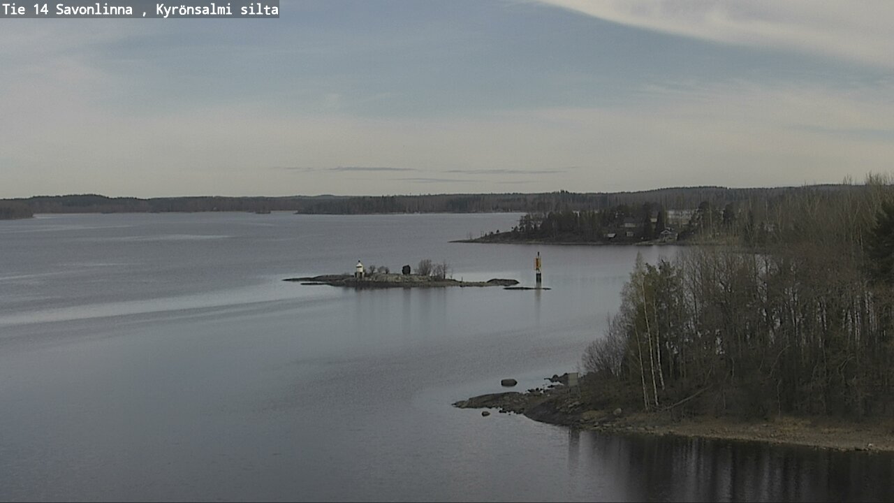 Weather Camera Image Väg 14 Nyslott, Kyrönsalmi, Savonlinna, Etelä-Savo