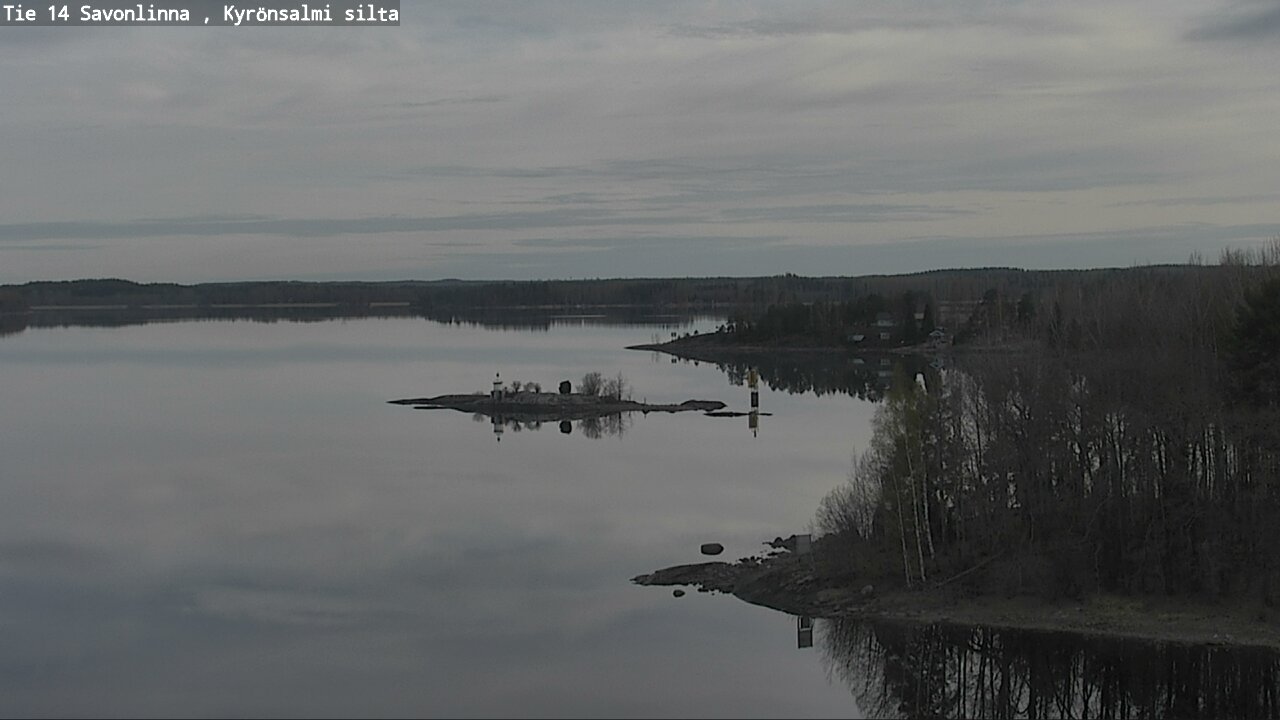 Weather Camera Image Väg 14 Nyslott, Kyrönsalmi, Savonlinna, Etelä-Savo