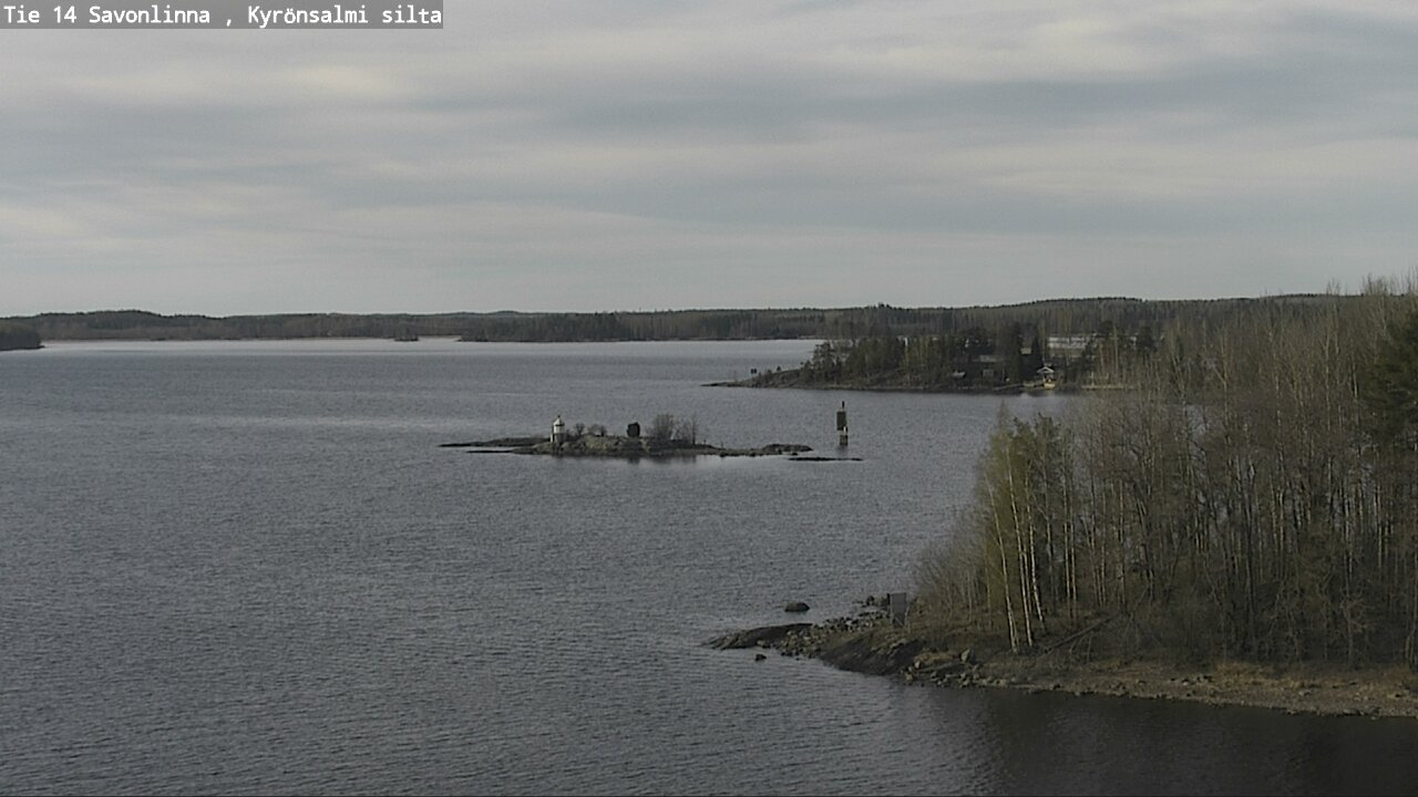 Weather Camera Image Väg 14 Nyslott, Kyrönsalmi, Savonlinna, Etelä-Savo