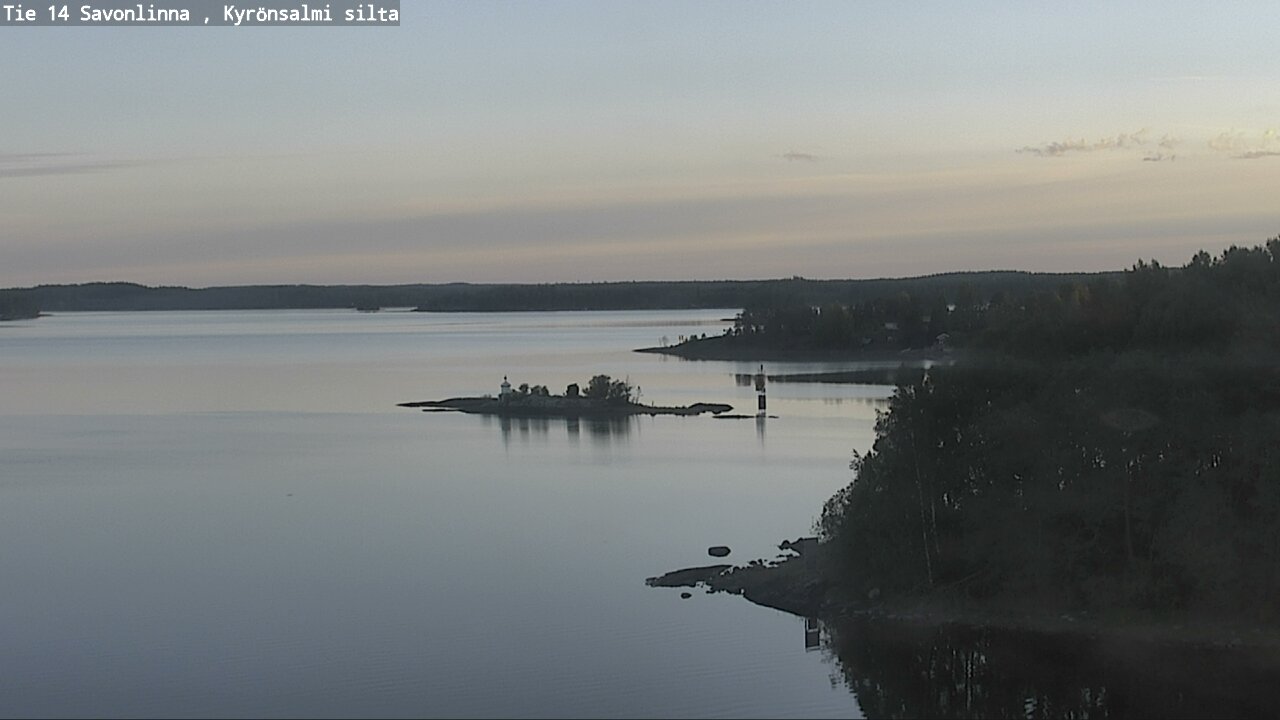Weather Camera Image Road 14 Savonlinna, Kyrönsalmi, Savonlinna, Etelä-Savo