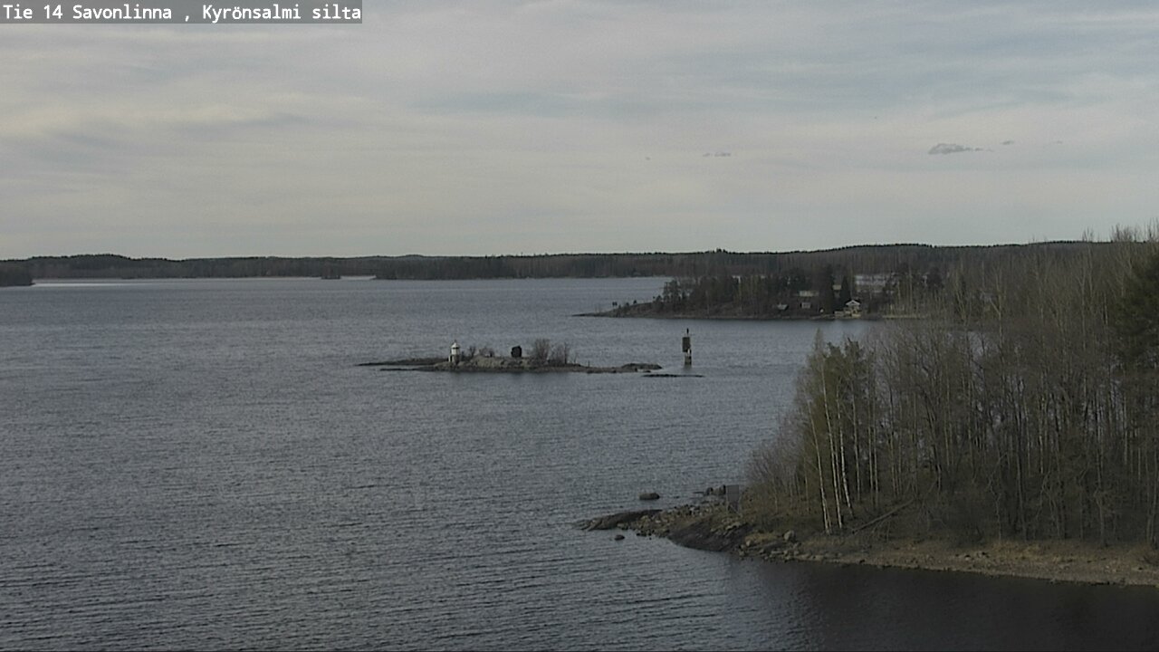 Weather Camera Image Väg 14 Nyslott, Kyrönsalmi, Savonlinna, Etelä-Savo