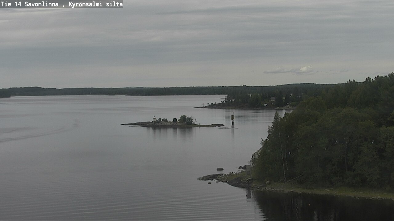 Weather Camera Image Road 14 Savonlinna, Kyrönsalmi, Savonlinna, Etelä-Savo