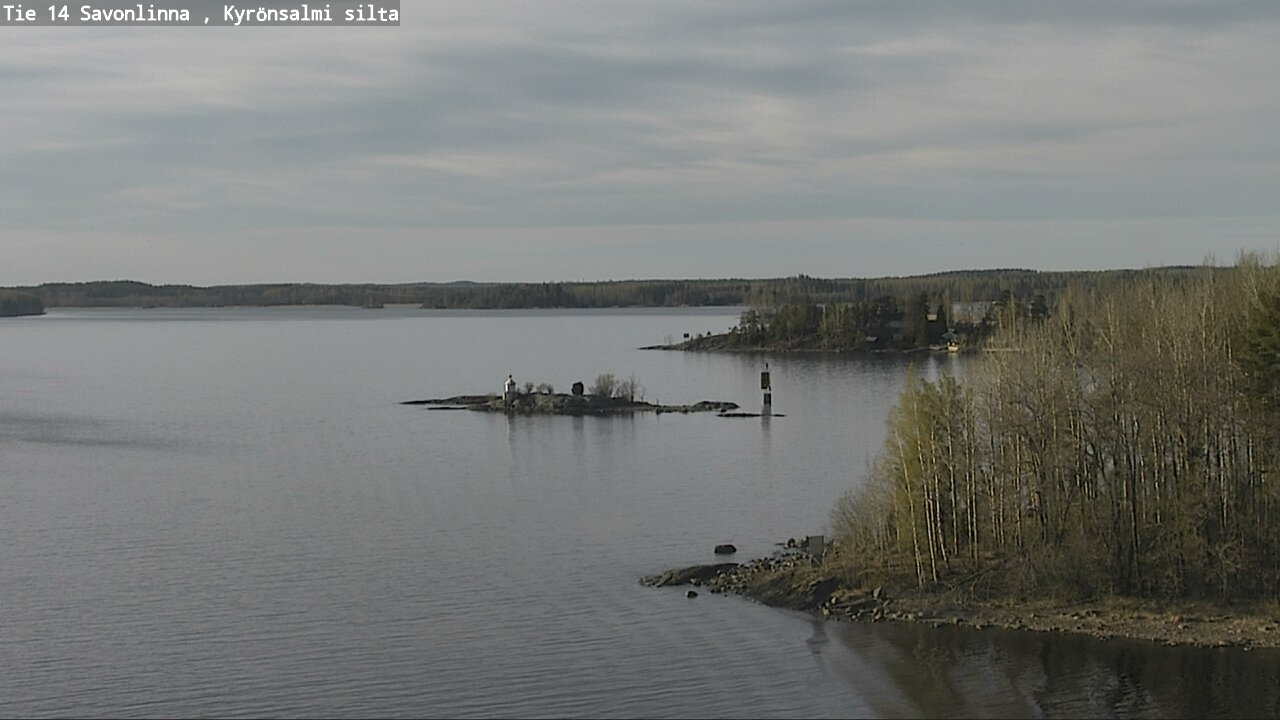 Weather Camera Image Väg 14 Nyslott, Kyrönsalmi, Savonlinna, Etelä-Savo