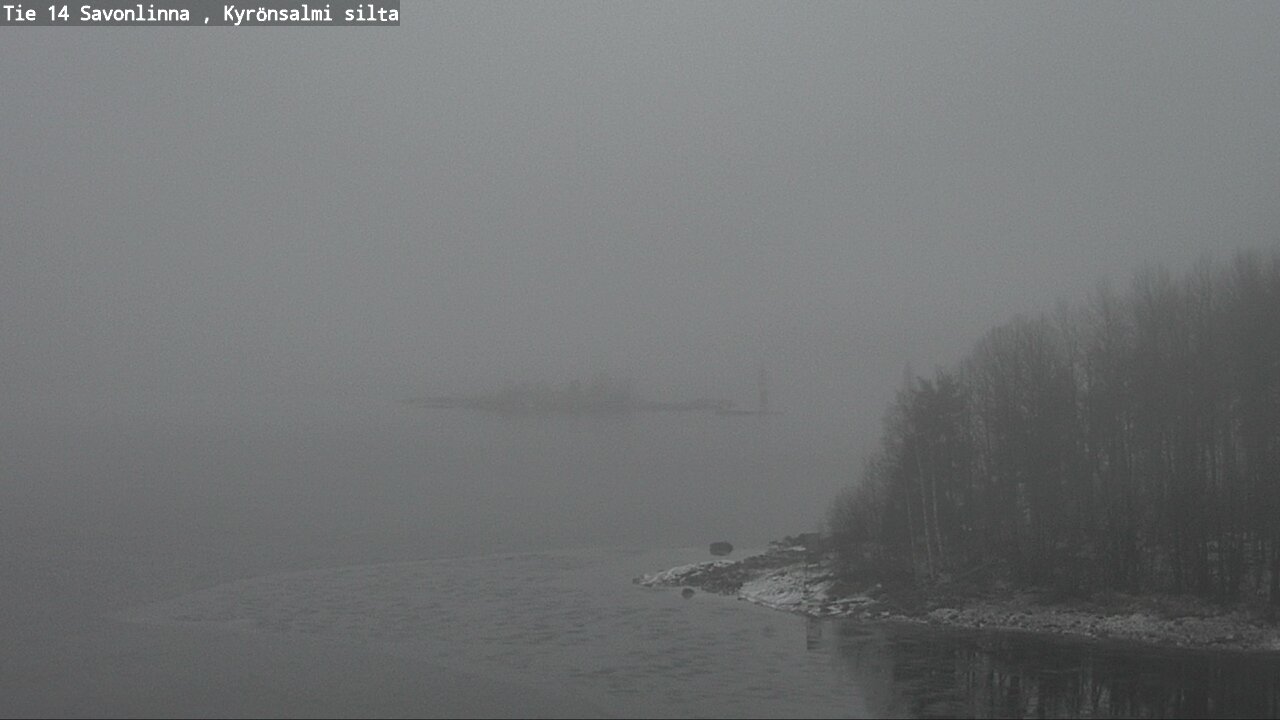 Weather Camera Image Väg 14 Nyslott, Kyrönsalmi, Savonlinna, Etelä-Savo