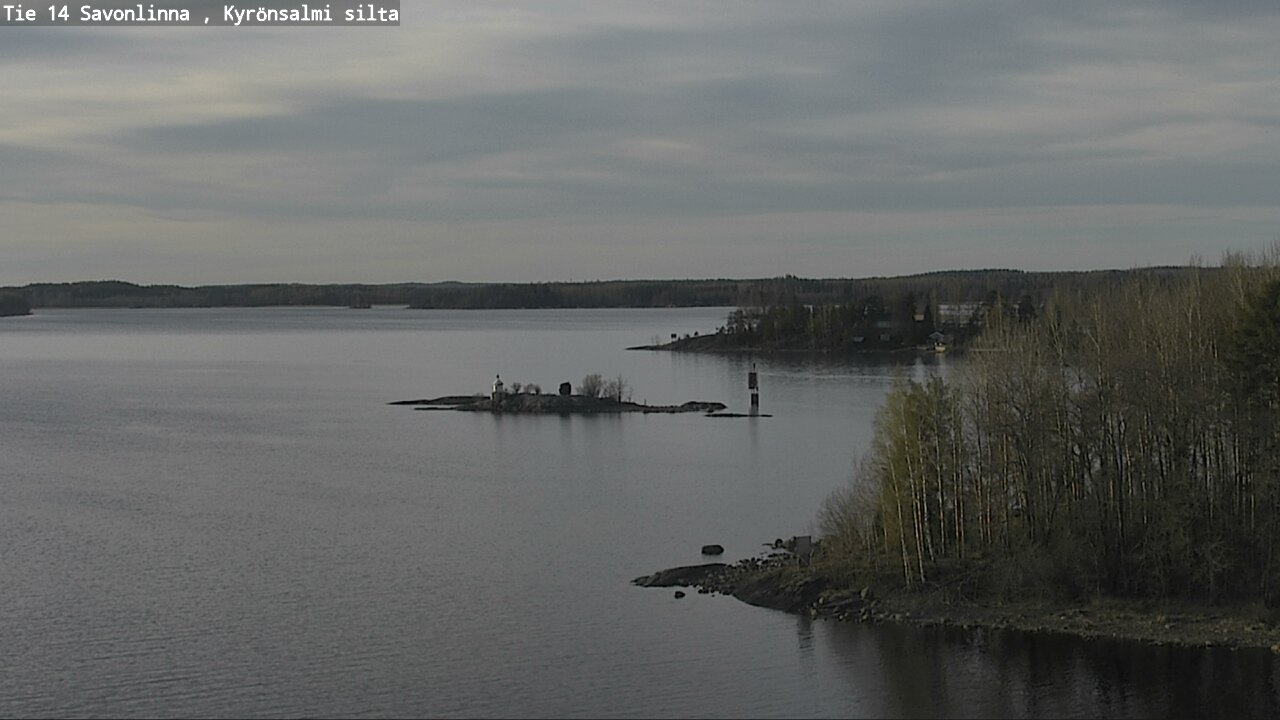 Weather Camera Image Väg 14 Nyslott, Kyrönsalmi, Savonlinna, Etelä-Savo