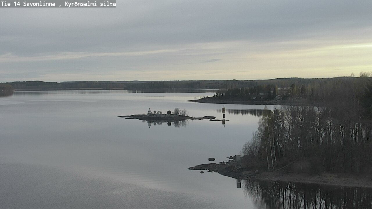 Weather Camera Image Väg 14 Nyslott, Kyrönsalmi, Savonlinna, Etelä-Savo