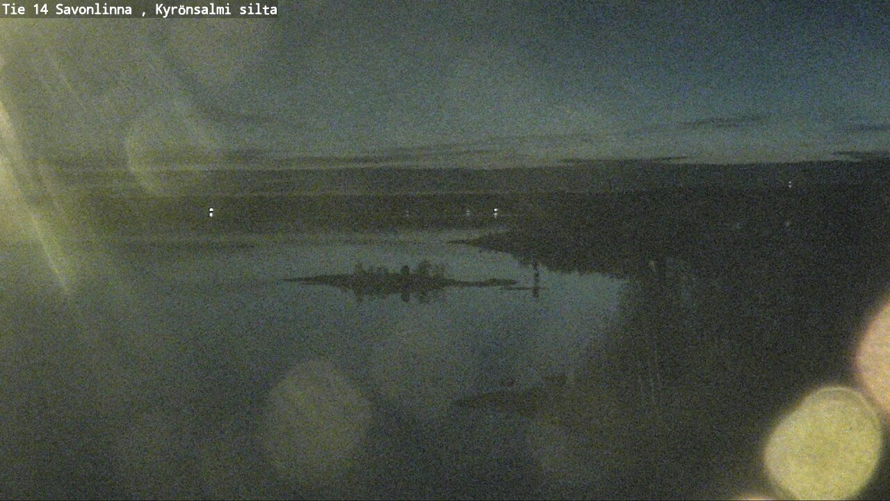 Weather Camera Image Väg 14 Nyslott, Kyrönsalmi, Savonlinna, Etelä-Savo