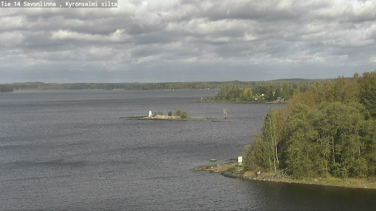 Weather Camera Image Väg 14 Nyslott, Kyrönsalmi, Savonlinna, Etelä-Savo