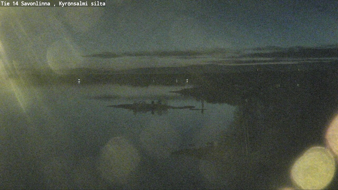Weather Camera Image Väg 14 Nyslott, Kyrönsalmi, Savonlinna, Etelä-Savo