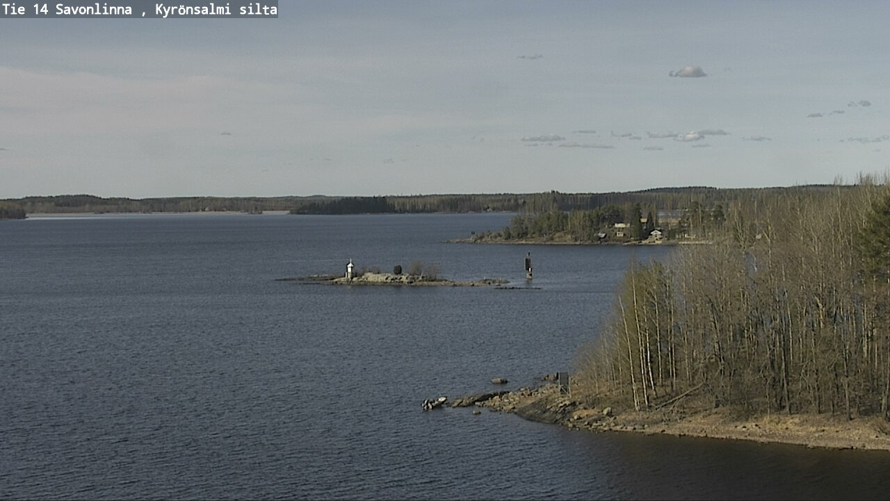 Weather Camera Image Väg 14 Nyslott, Kyrönsalmi, Savonlinna, Etelä-Savo