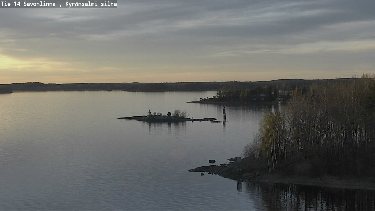 Weather Camera Image Väg 14 Nyslott, Kyrönsalmi, Savonlinna, Etelä-Savo