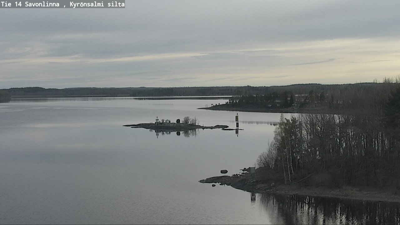 Weather Camera Image Väg 14 Nyslott, Kyrönsalmi, Savonlinna, Etelä-Savo