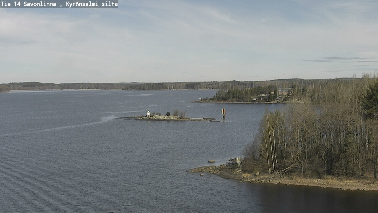Weather Camera Image Väg 14 Nyslott, Kyrönsalmi, Savonlinna, Etelä-Savo