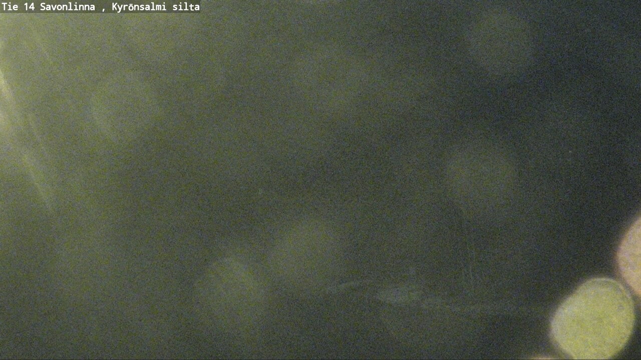 Weather Camera Image Väg 14 Nyslott, Kyrönsalmi, Savonlinna, Etelä-Savo
