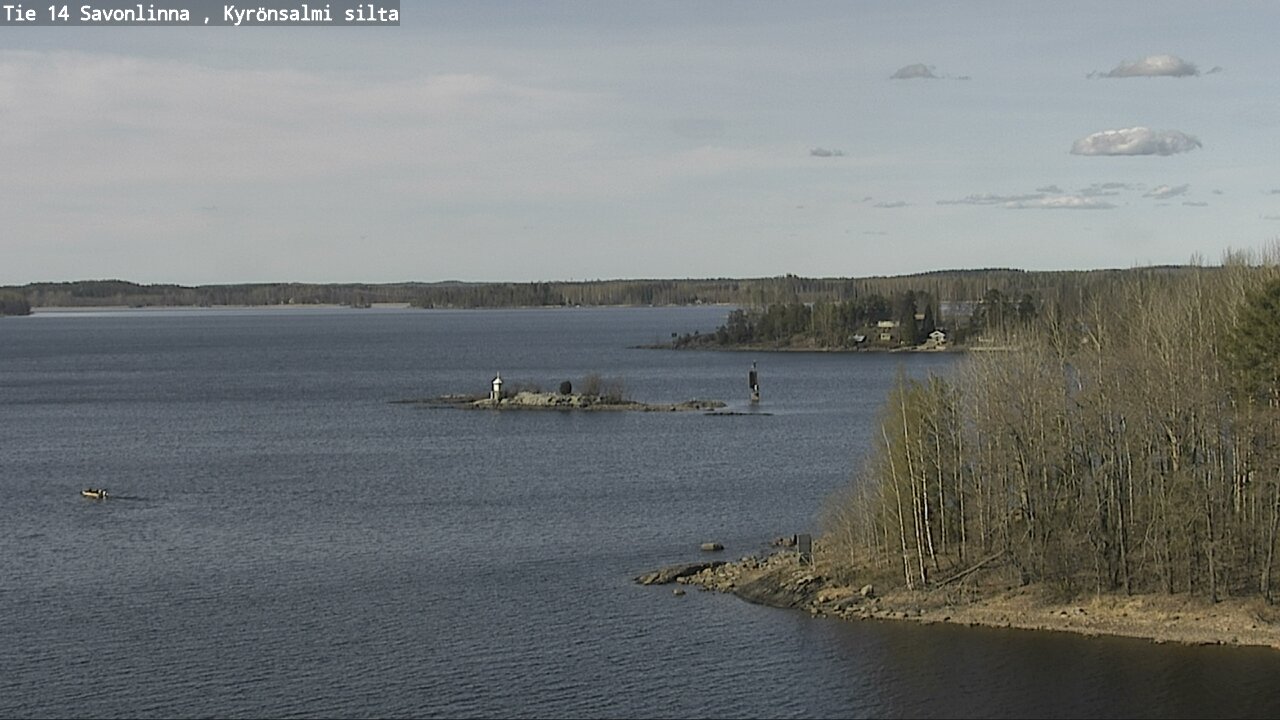 Weather Camera Image Väg 14 Nyslott, Kyrönsalmi, Savonlinna, Etelä-Savo