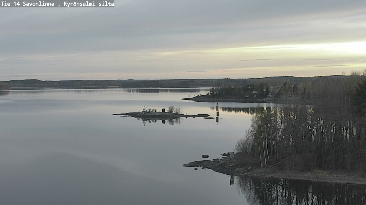 Weather Camera Image Väg 14 Nyslott, Kyrönsalmi, Savonlinna, Etelä-Savo