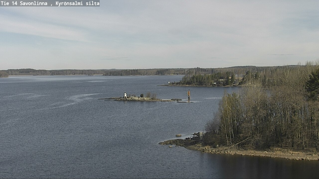 Weather Camera Image Väg 14 Nyslott, Kyrönsalmi, Savonlinna, Etelä-Savo