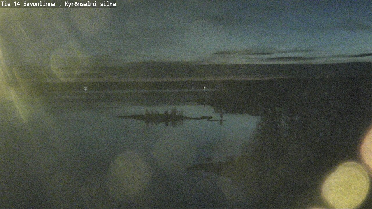 Weather Camera Image Väg 14 Nyslott, Kyrönsalmi, Savonlinna, Etelä-Savo