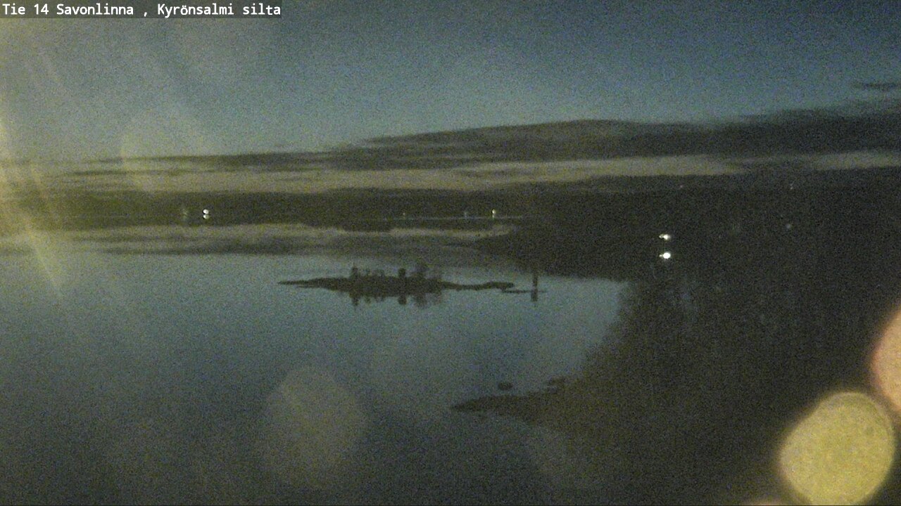 Weather Camera Image Väg 14 Nyslott, Kyrönsalmi, Savonlinna, Etelä-Savo