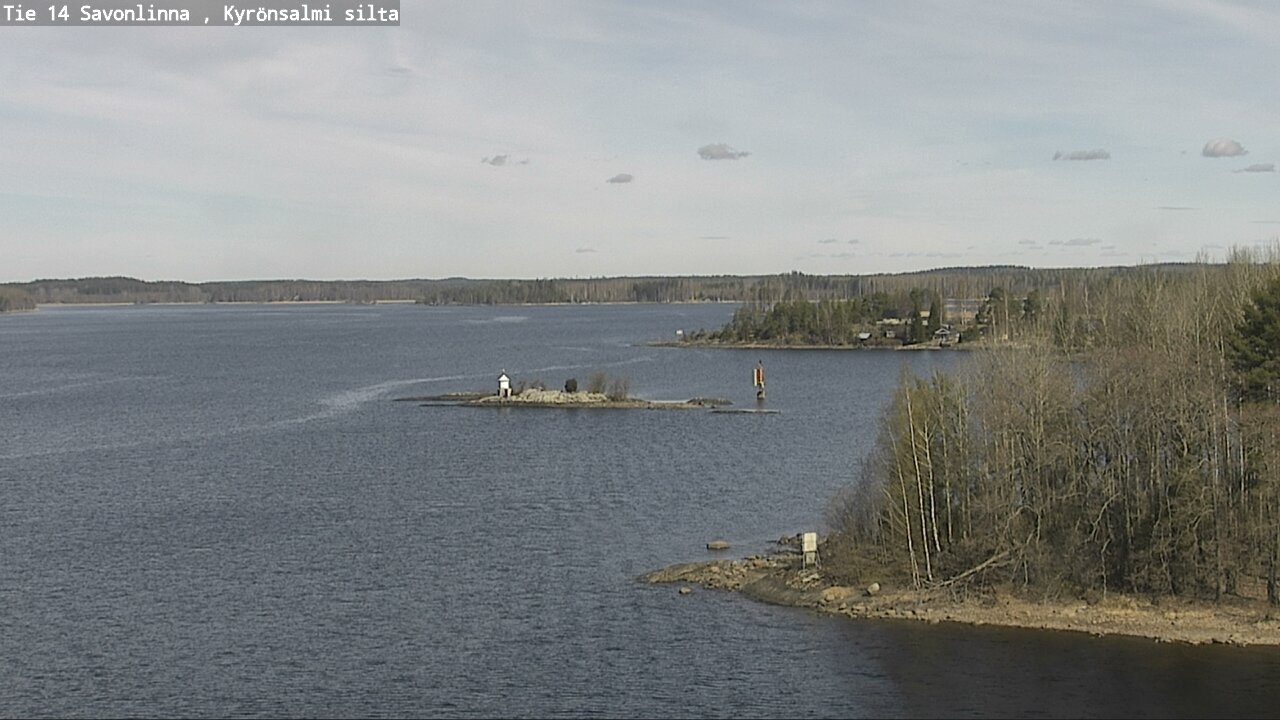 Weather Camera Image Väg 14 Nyslott, Kyrönsalmi, Savonlinna, Etelä-Savo