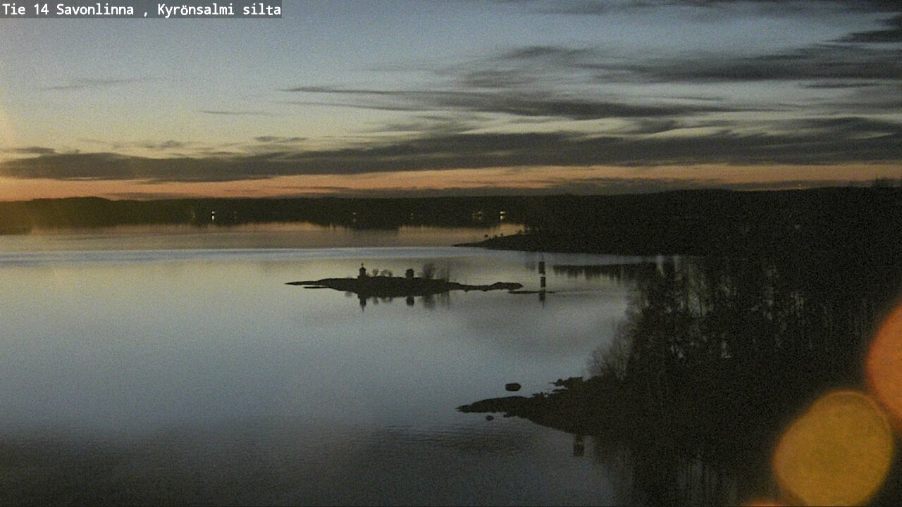 Weather Camera Image Väg 14 Nyslott, Kyrönsalmi, Savonlinna, Etelä-Savo