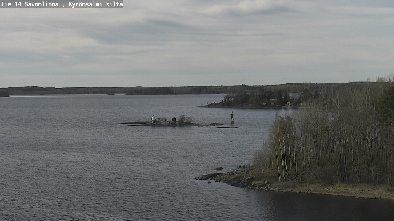 Weather Camera Image Väg 14 Nyslott, Kyrönsalmi, Savonlinna, Etelä-Savo