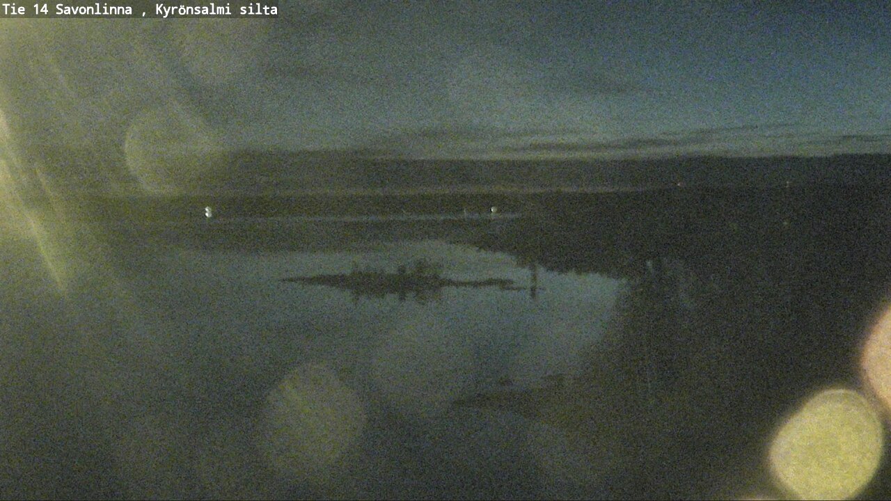Weather Camera Image Väg 14 Nyslott, Kyrönsalmi, Savonlinna, Etelä-Savo
