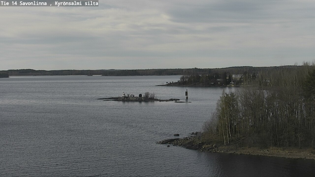 Weather Camera Image Väg 14 Nyslott, Kyrönsalmi, Savonlinna, Etelä-Savo